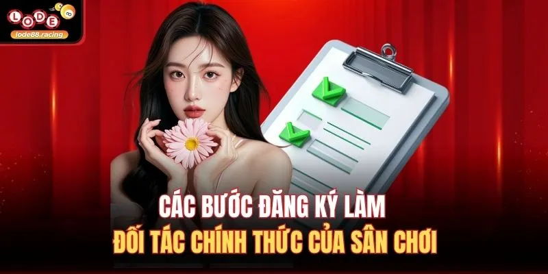 Các bước đăng ký làm đối tác chính thức của sân chơi