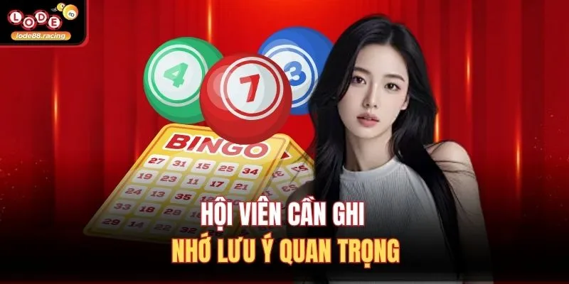 Hội viên cần ghi nhớ lưu ý quan trọng
